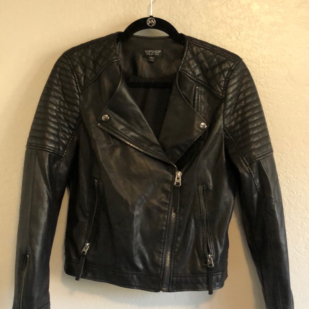 Quilted Moto Jacket